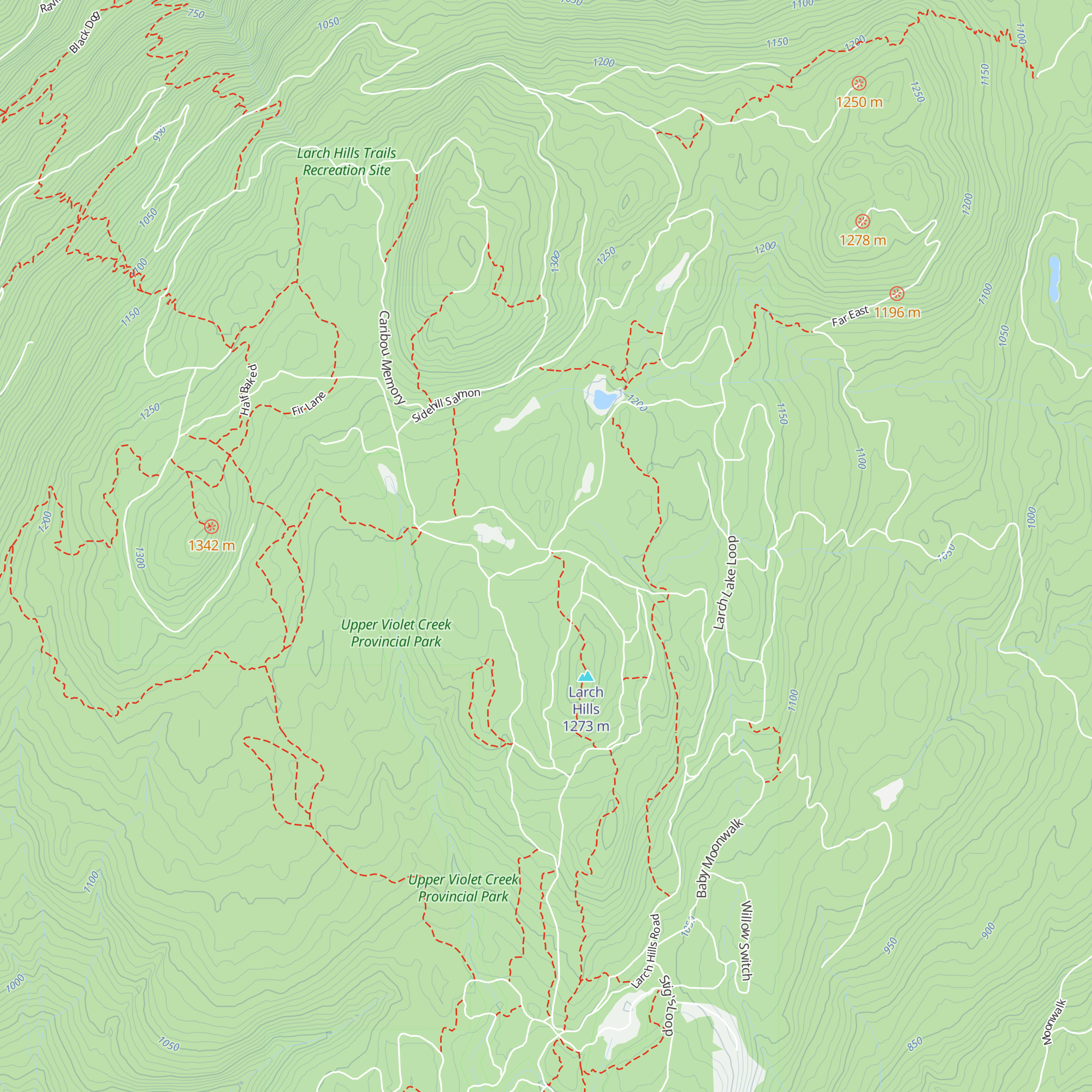 Cec's Cabin map