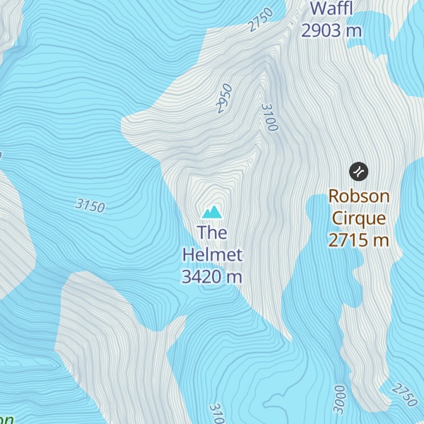 Map of The Helmet