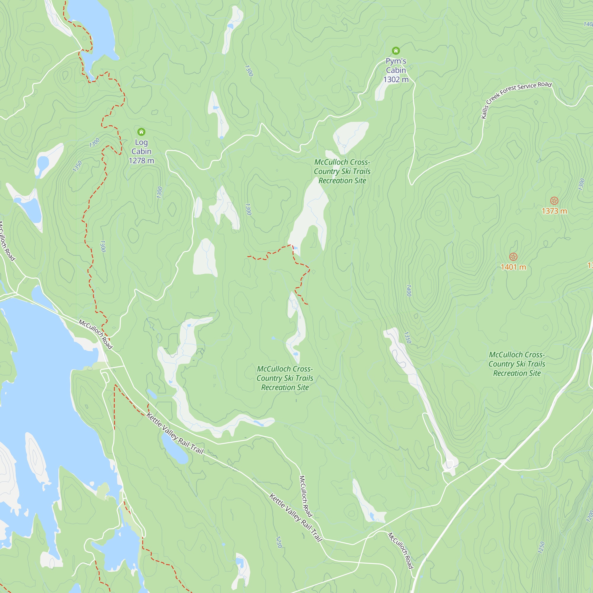 BC Cabin;BC. Cabin map