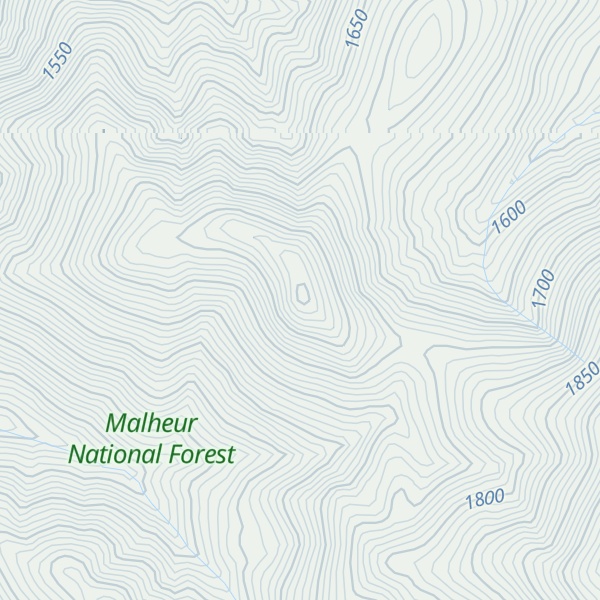 Map of Dead Horse Mountain