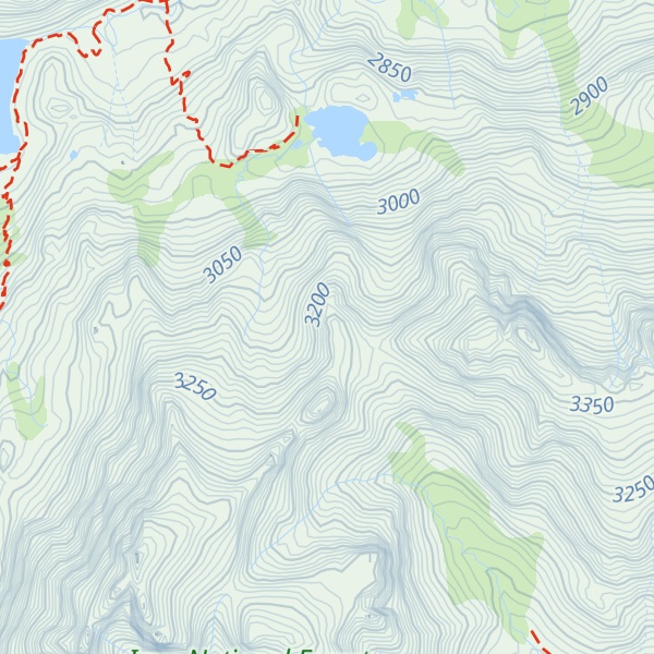 Map of Volcanic Ridge
