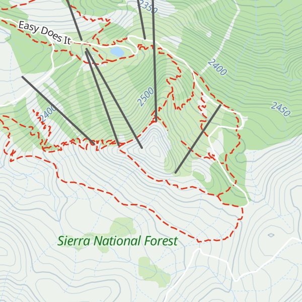 Map of Chinese Peak