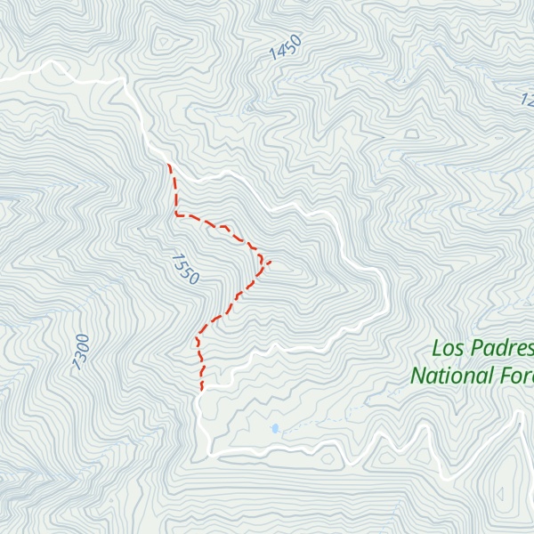Map of Chief Peak