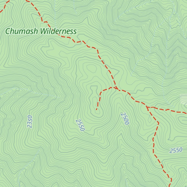 Map of Grouse Mountain