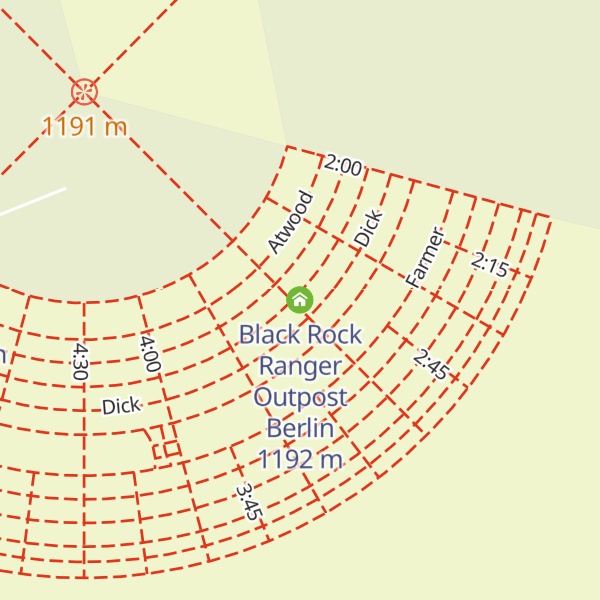 Map of Black Rock Ranger Outpost Berlin