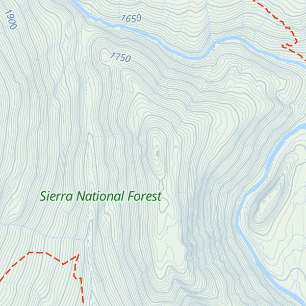 Map of Junction Butte