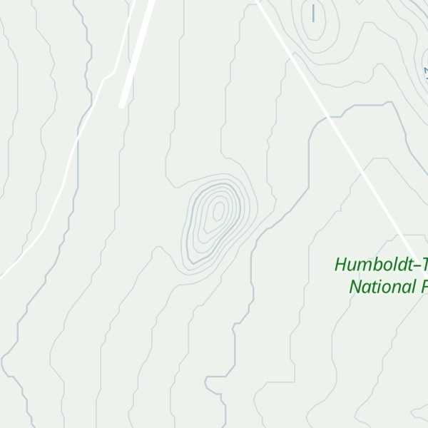 Map of Round Mountain