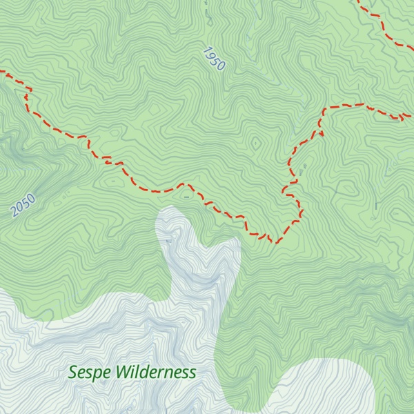 Map of Haddock Mountain