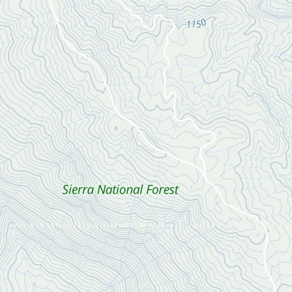 Map of Barnes Mountain