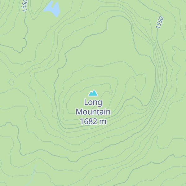 Map of Long Mountain