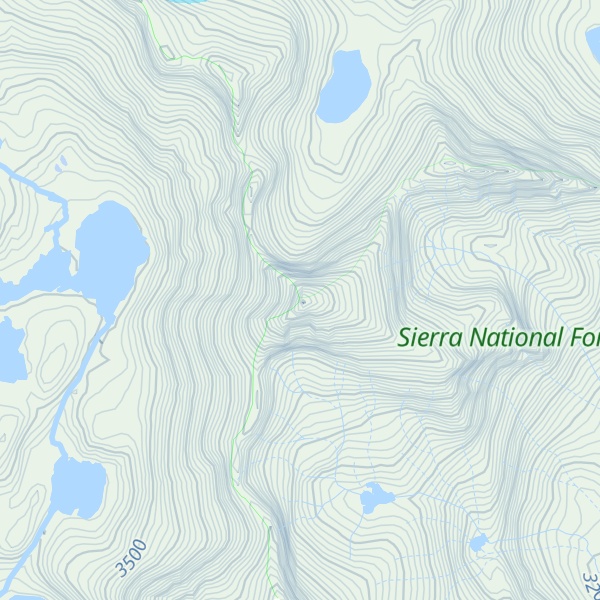 Map of Rodgers Peak