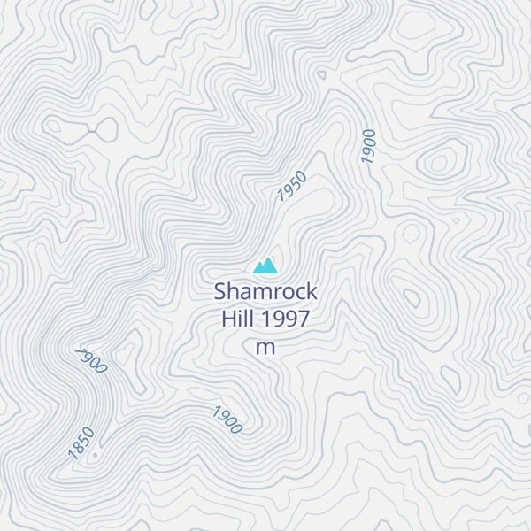 Map of Shamrock Hill