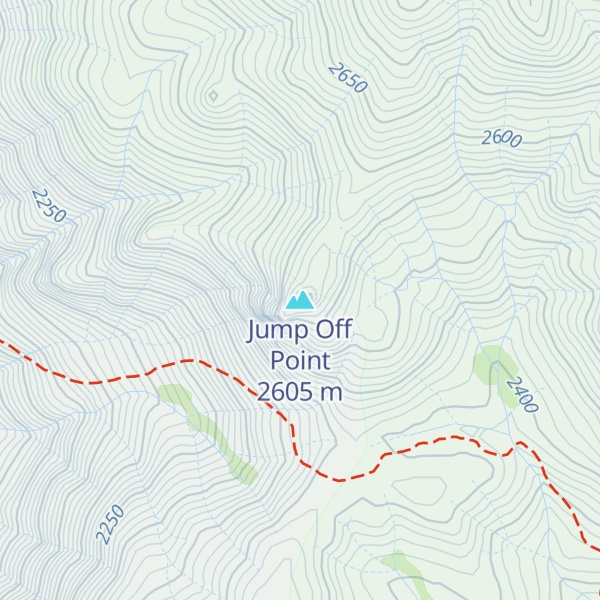 Map of Jump Off Point