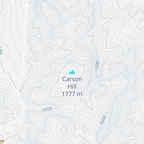 Map of Carson Hill