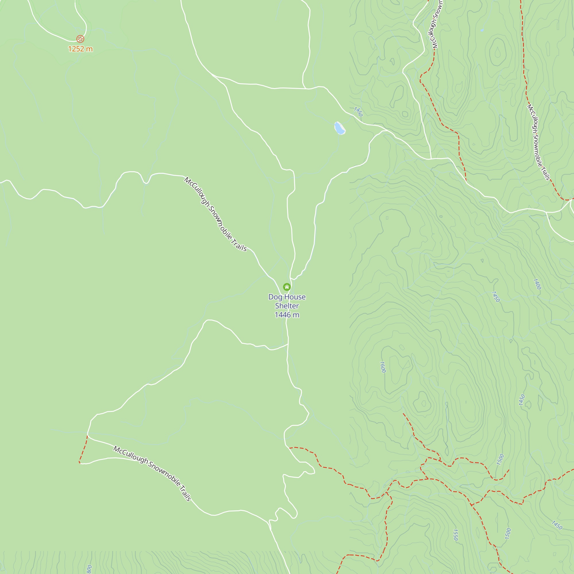 Dog House Shelter map