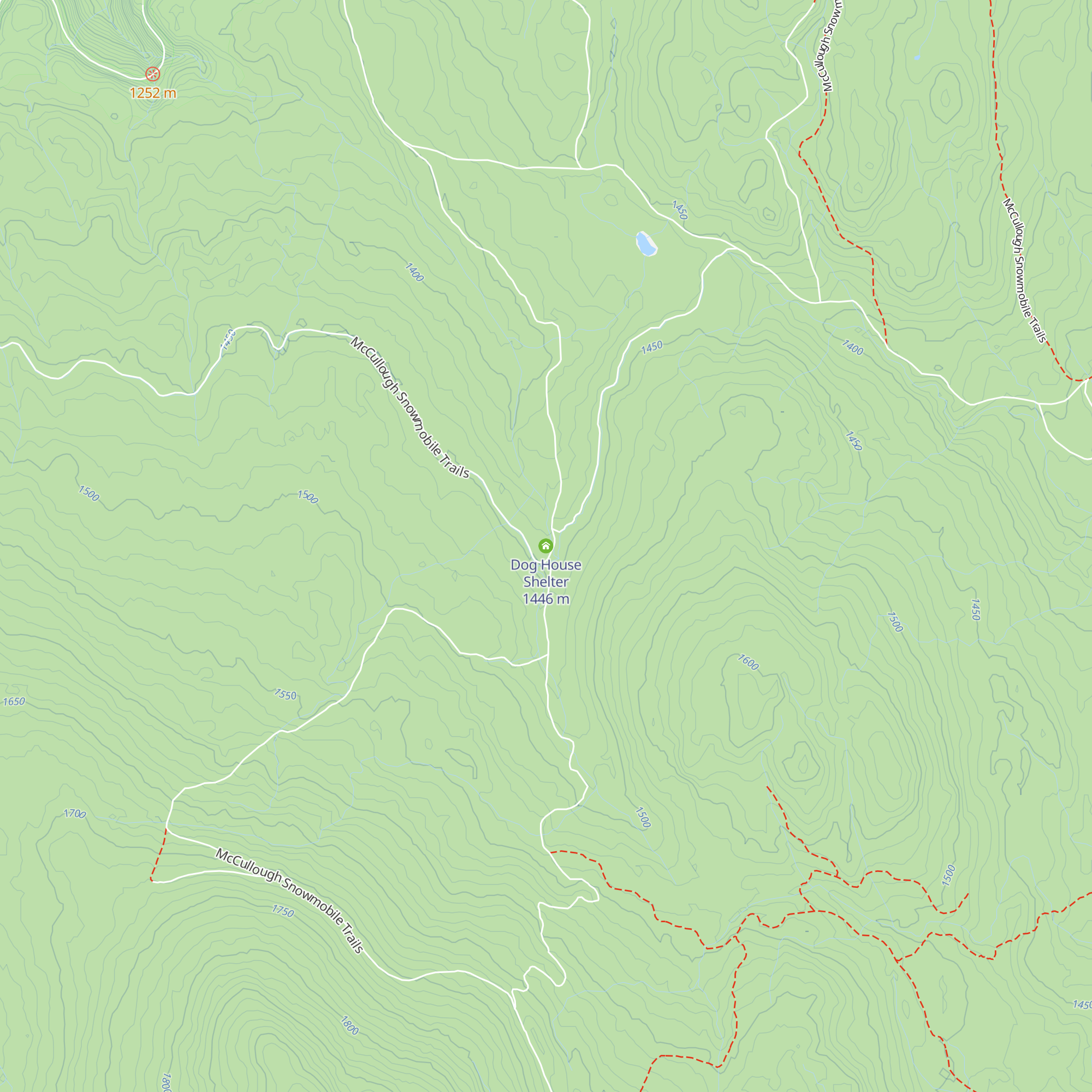 Dog House Shelter map