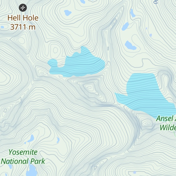 Map of Mount Maclure
