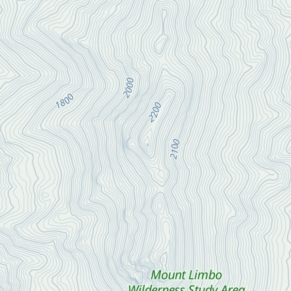 Map of Purgatory Peak