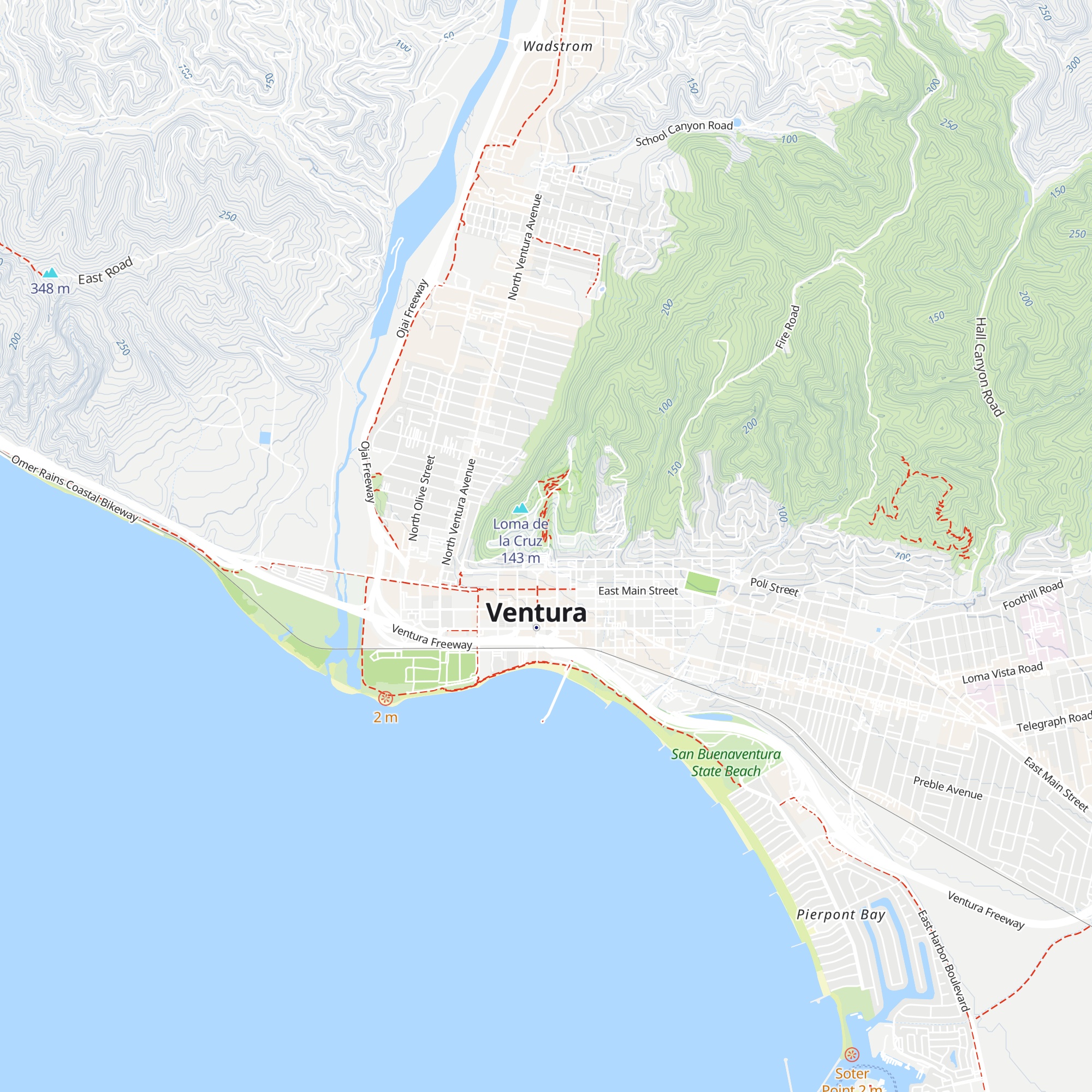 Merewether Welcome Center map