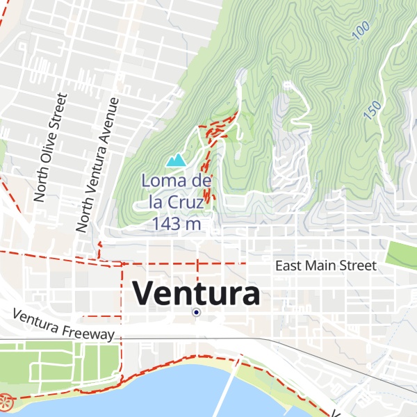 Map of Merewether Welcome Center