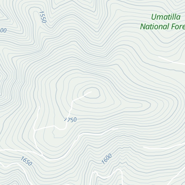 Map of Black Mountain