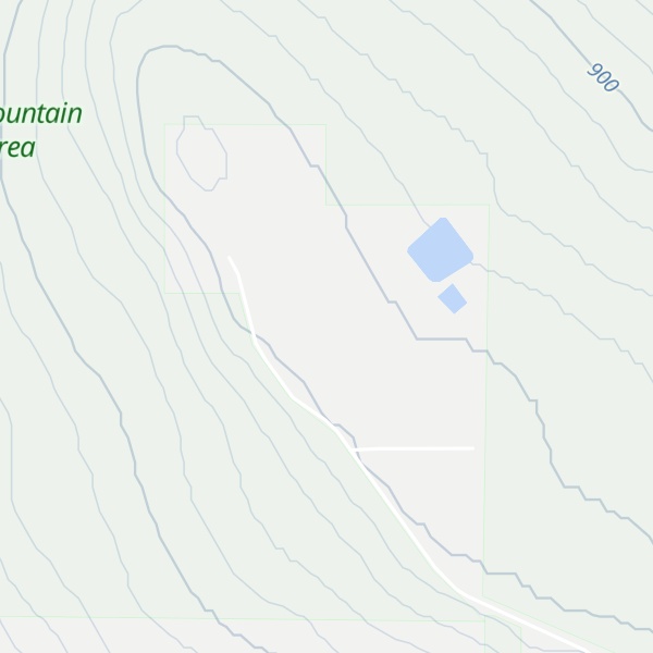 Map of Saskatoon Peak