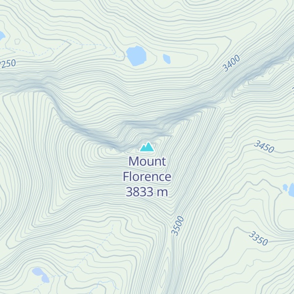 Map of Mount Florence