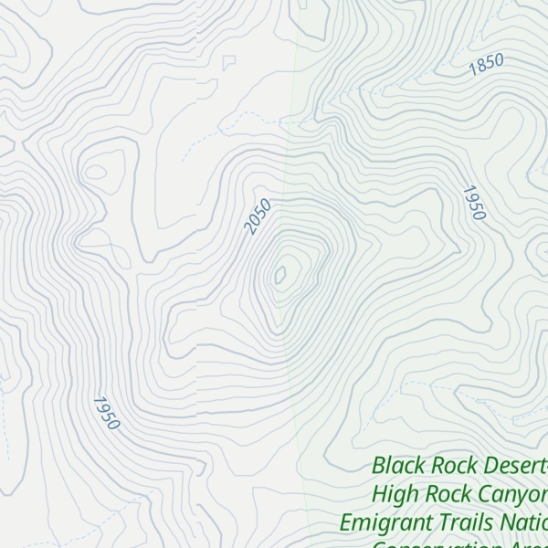 Map of Sheep Peaks