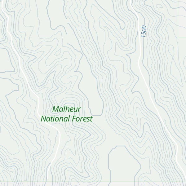 Map of Elliott Ridge