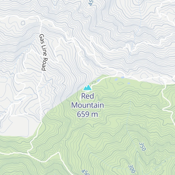 Map of Red Mountain
