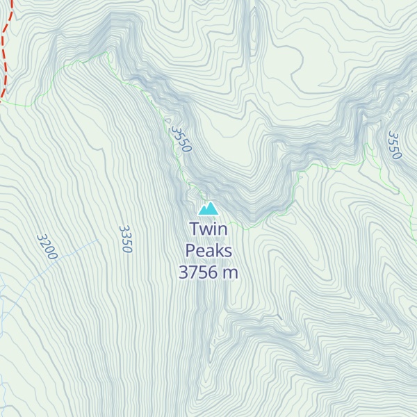 Map of Twin Peaks
