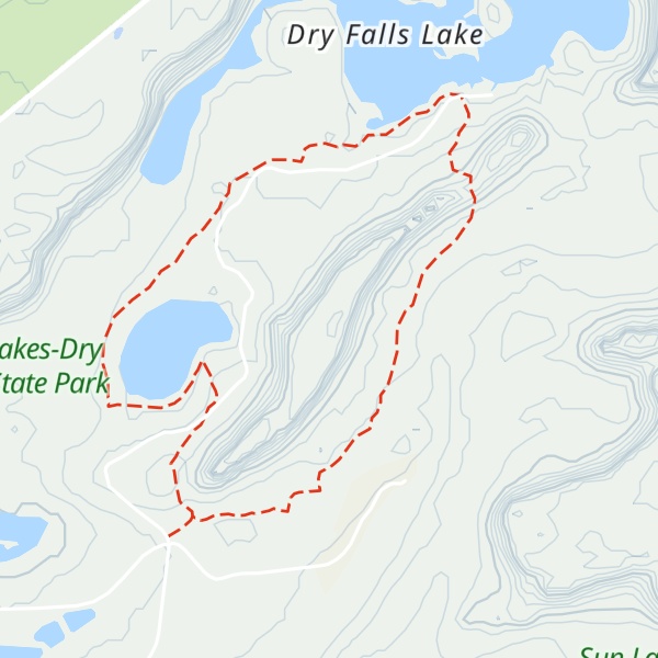 Map of Umatilla Rock