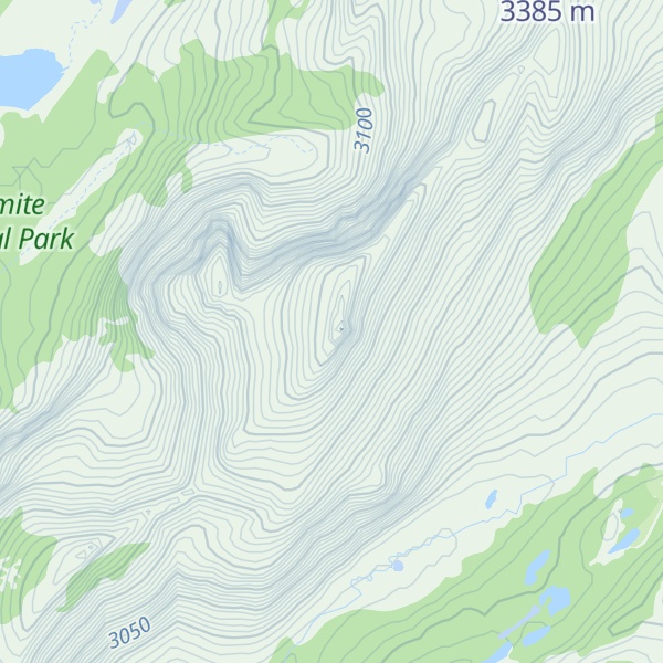 Map of Choo-Choo Mountain