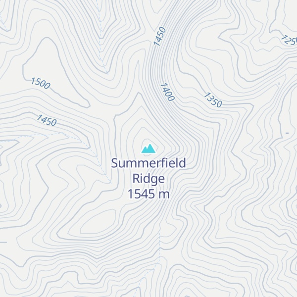 Map of Summerfield Ridge