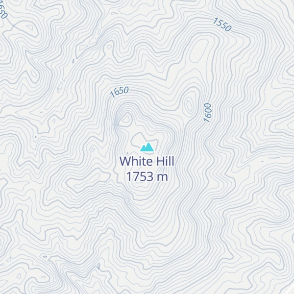 Map of White Hill