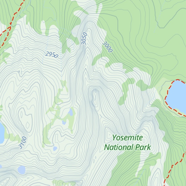 Map of Unicorn Peak