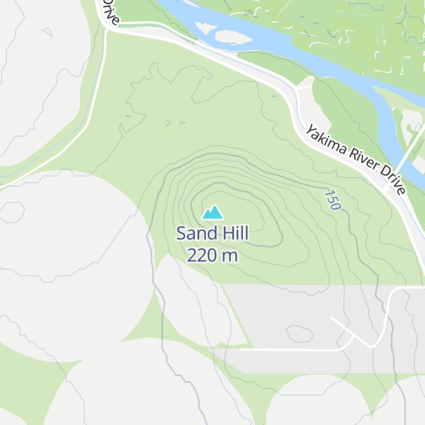 Map of Sand Hill