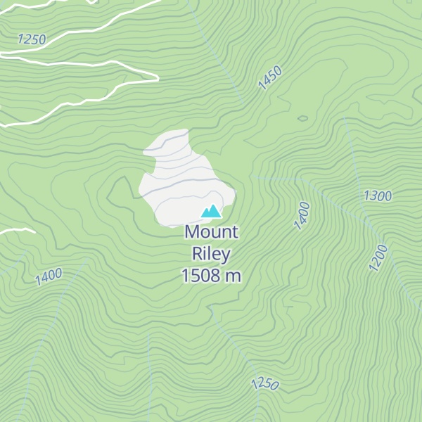 Map of Mount Riley