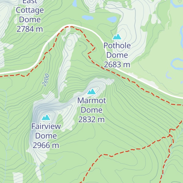 Map of Marmot Dome