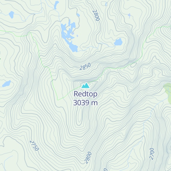 Map of Redtop