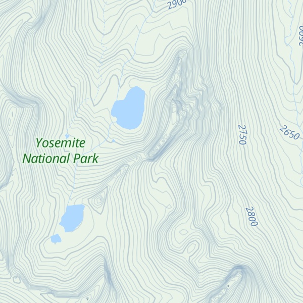 Map of Obelisk Lake Peak