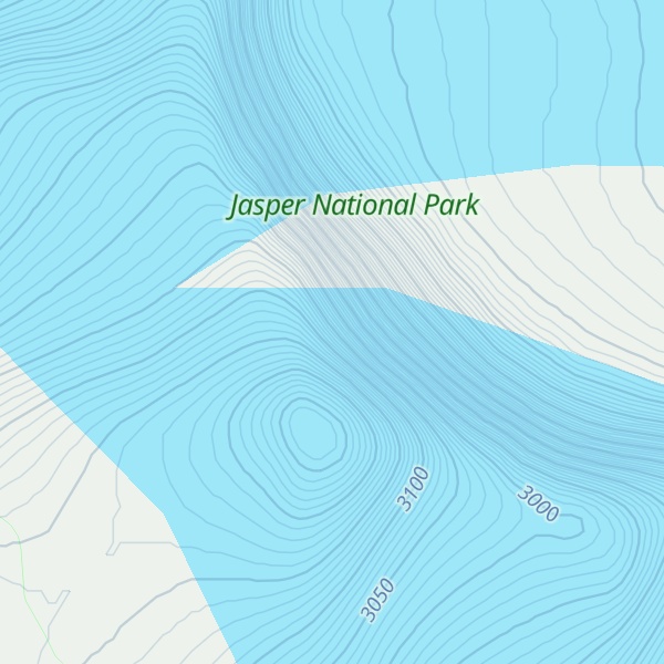 Map of Mount Chown