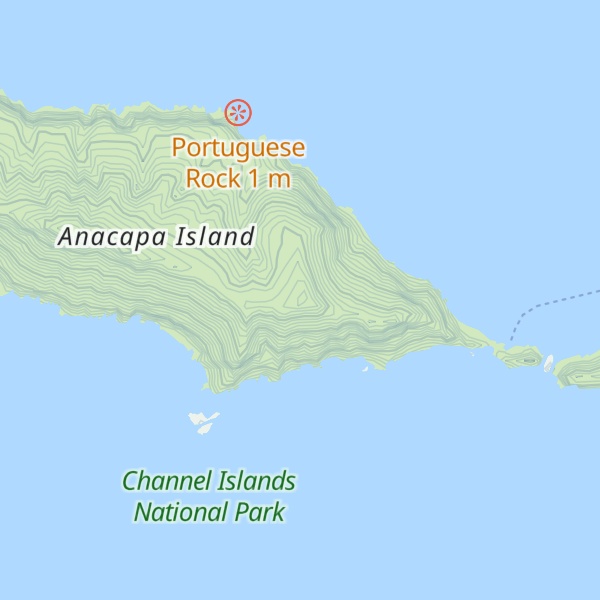 Map of Camel Peak