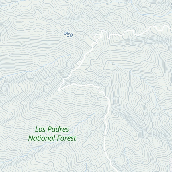 Map of Chismahoo Mountain