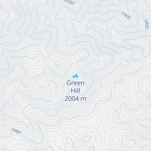 Map of Green Hill