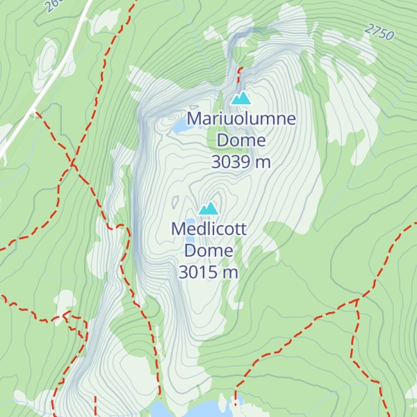 Map of Medlicott Dome