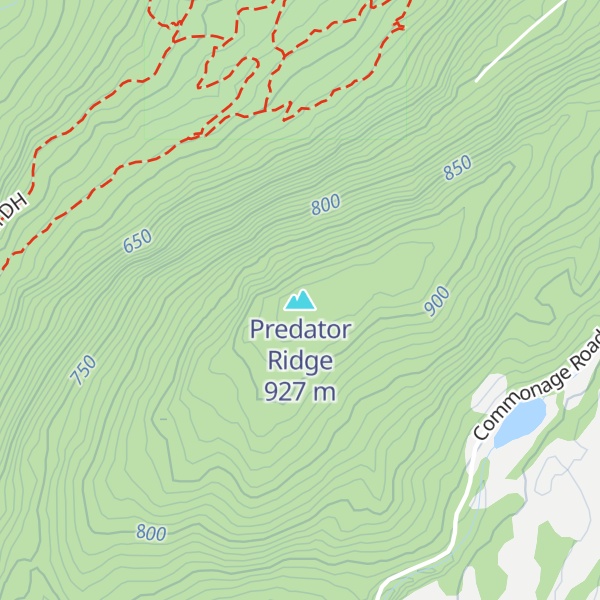 Map of Predator Ridge