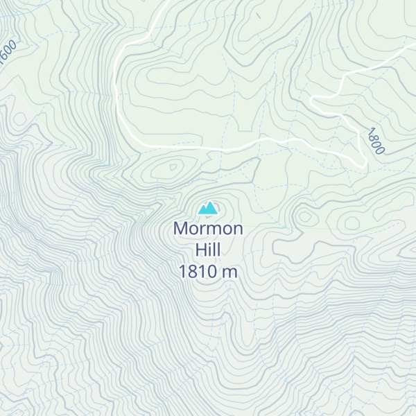 Map of Mormon Hill