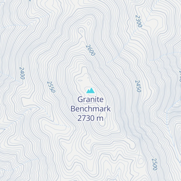 Map of Granite Benchmark