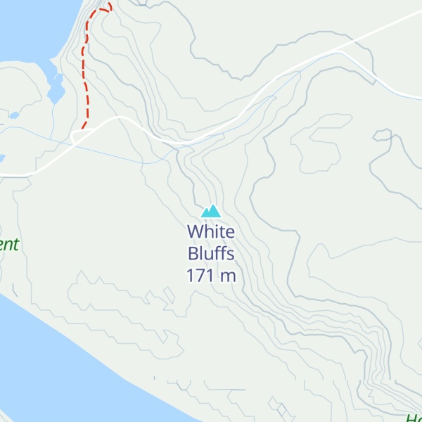 Map of White Bluffs